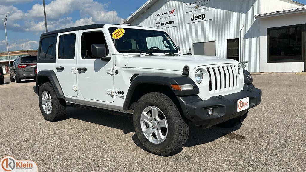 Used 2021 Jeep Wrangler Unlimited Sport AWD/4WD image 1