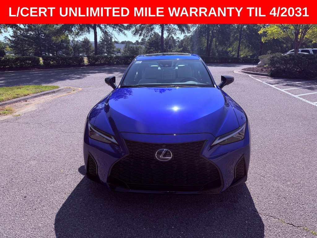 Certified 2025 Lexus IS 350 F Sport w/ Navigation Package RWD image 2