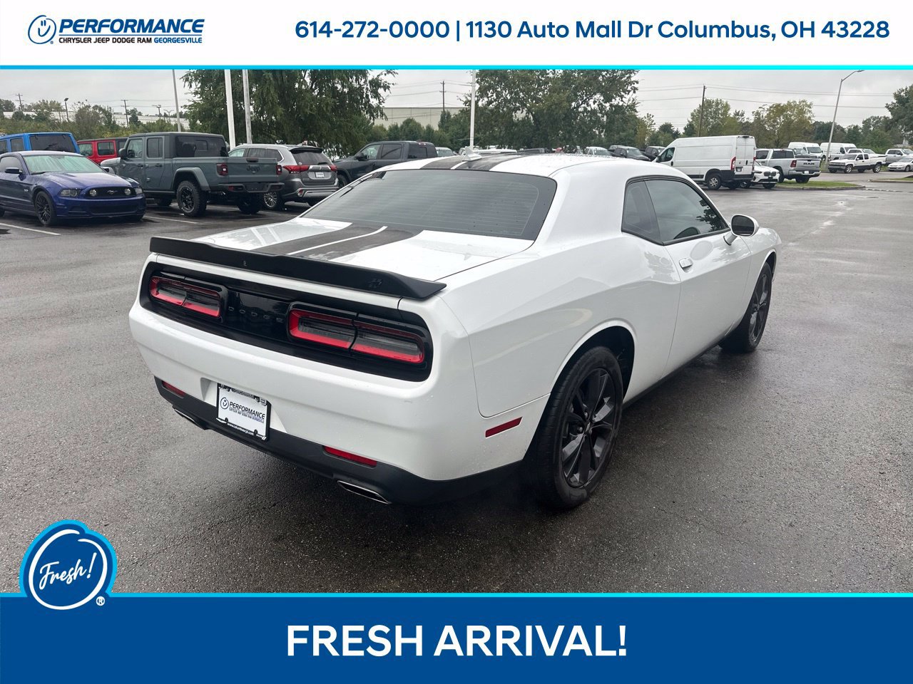 Used 2021 Dodge Challenger SXT w/ Blacktop Package AWD/4WD image 4