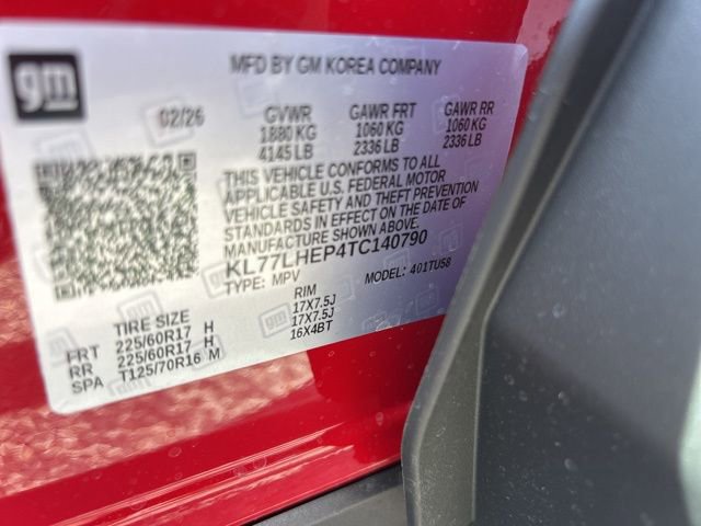 New 2026 Chevrolet Trax LT w/ Sunroof Package FWD image 32