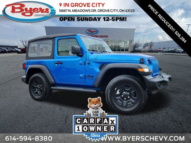 Used 2021 Jeep Wrangler Sport AWD/4WD image 1