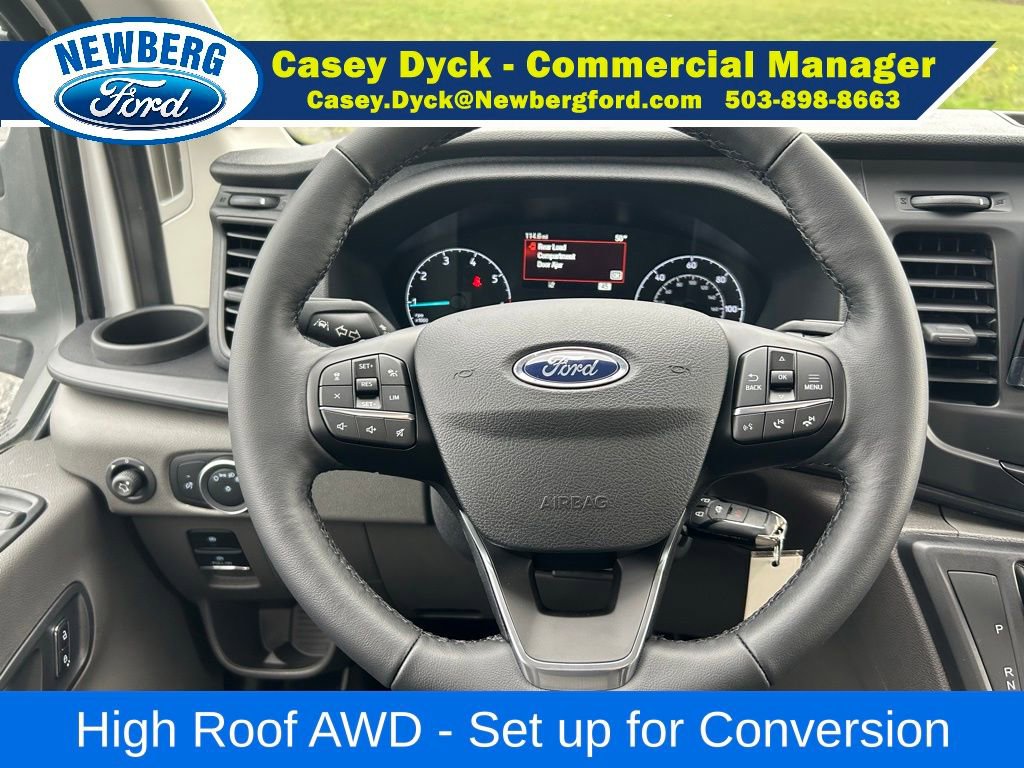 New 2025 Ford Transit 350 148 High Roof AWD w/ Upfitter Package image 15
