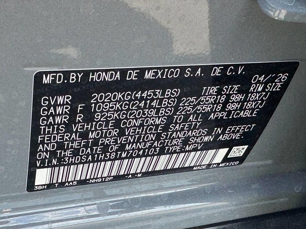 Certified 2026 Acura ADX FWD image 27