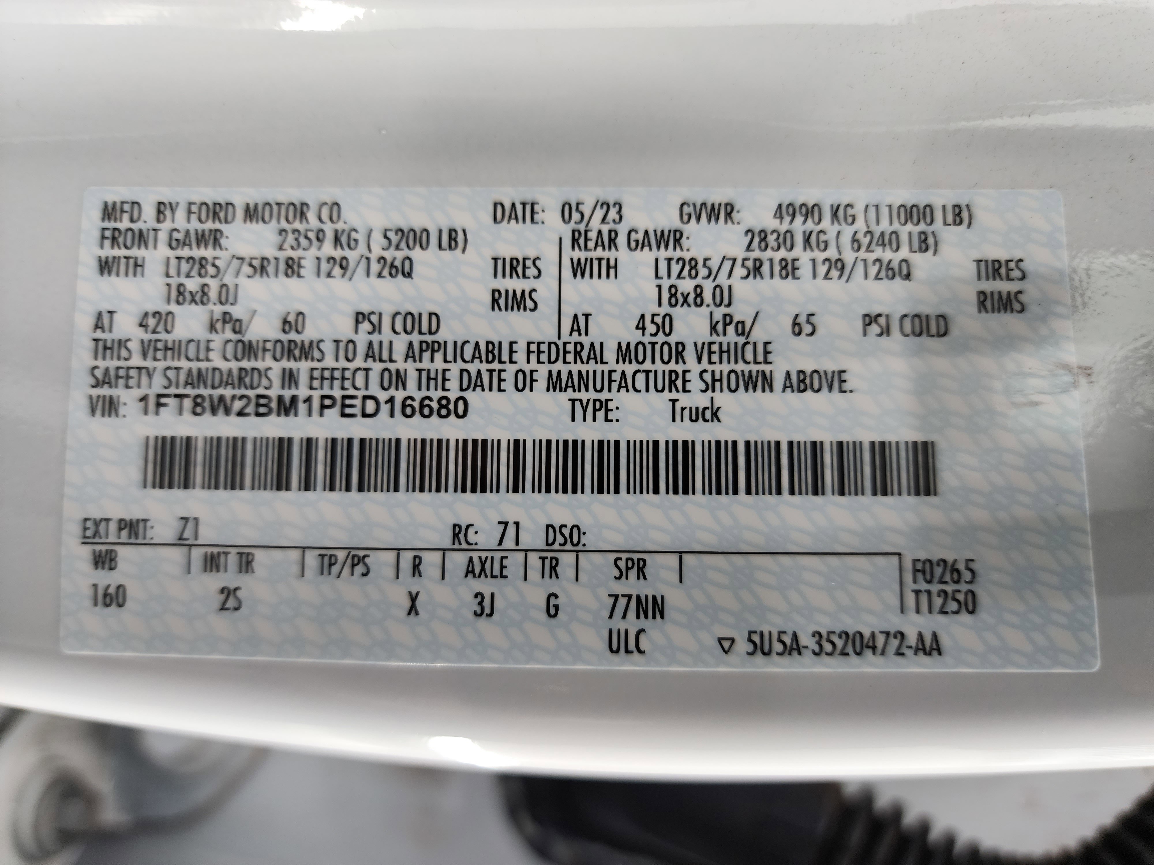 Used 2023 Ford F250 XLT w/ Tremor Off-Road Package image 64