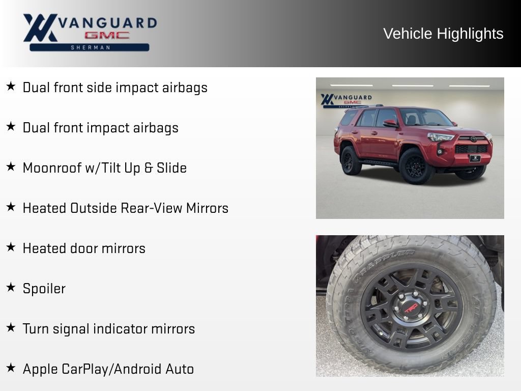 Used 2023 Toyota 4Runner SR5 Premium w/ Moonroof Package RWD image 11
