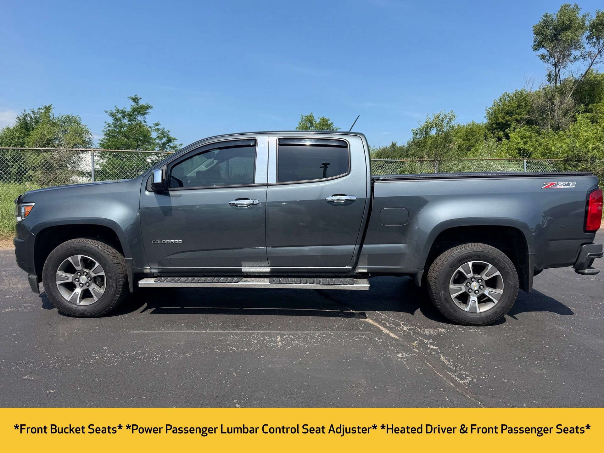 Used 2015 Chevrolet Colorado Z71 w/ LPO, Gearon Divider Package AWD/4WD image 11