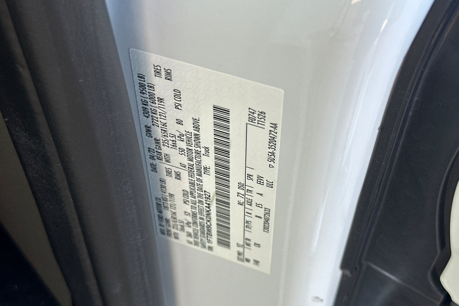 Used 2022 Ford E-Transit Medium Roof w/ Load Area Protection Package RWD image 32