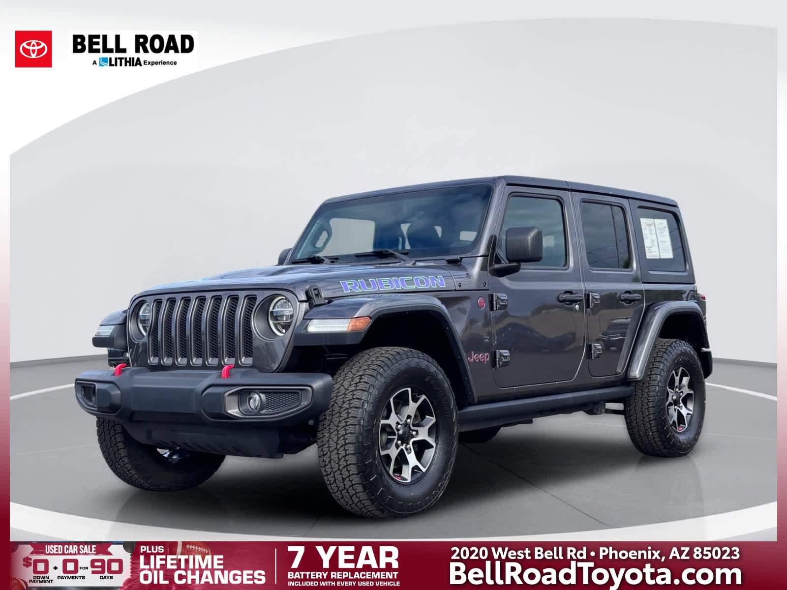 Used 2021 Jeep Wrangler Unlimited Rubicon AWD/4WD image 1