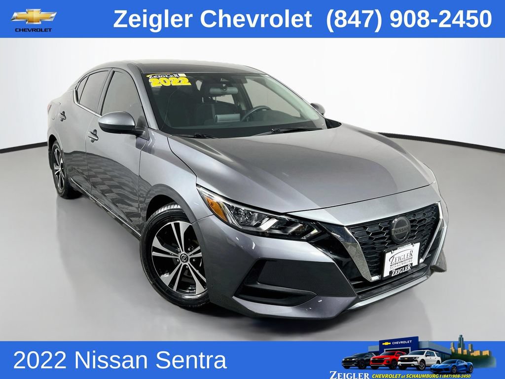 Used 2022 Nissan Sentra SV FWD image 1