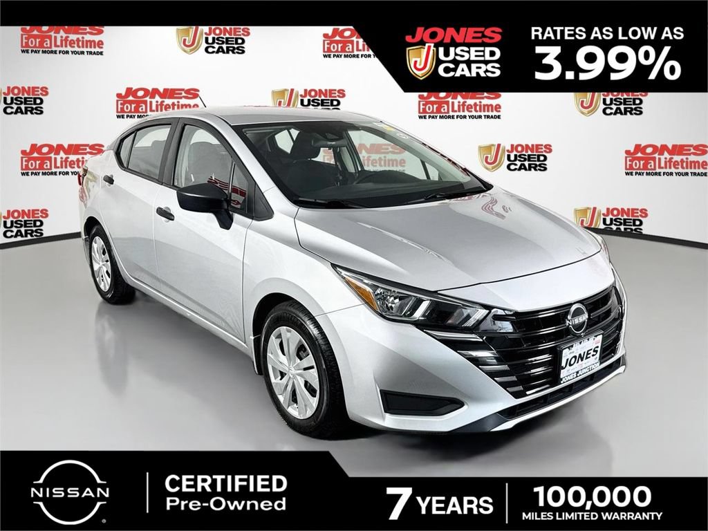 Used 2024 Nissan Versa S w/ Trunk Package FWD image 1
