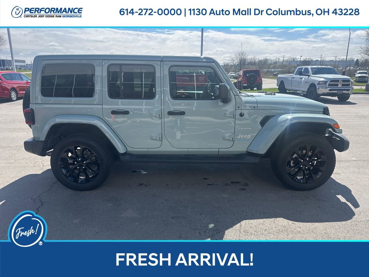 Used 2023 Jeep Wrangler Unlimited Sahara w/ Cold Weather Group image 3