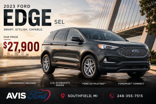 Certified 2023 Ford Edge SEL w/ Convenience Package
