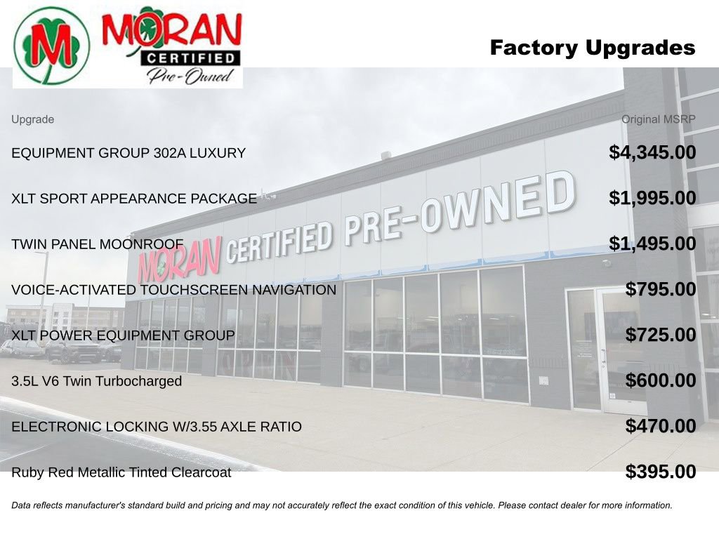 Used 2019 Ford F150 XLT w/ Equipment Group 302A Luxury image 9