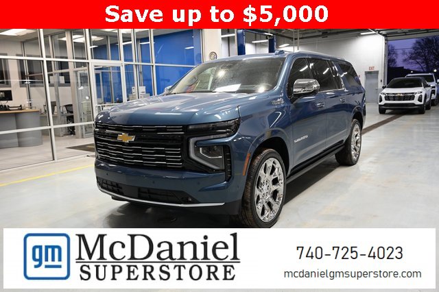 New 2026 Chevrolet Suburban High Country w/ LPO, Chrome Package