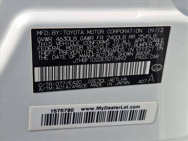 Used 2014 Lexus IS 250 w/ Navigation Package RWD image 26