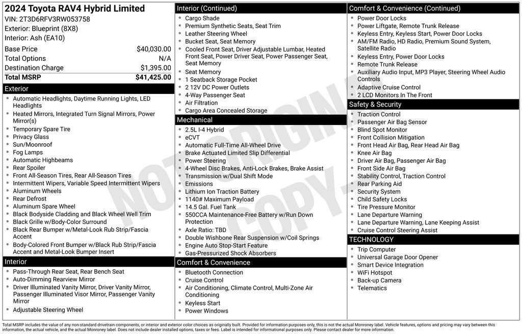 Used 2024 Toyota RAV4 Limited image 23