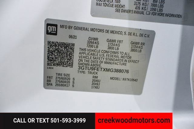 Used 2021 GMC Sierra 1500 Denali w/ Driver Alert Package II image 69