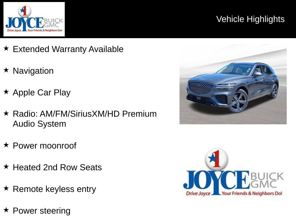 Used 2022 Genesis GV70 3.5T Sport w/ Sport Prestige Package AWD/4WD image 24