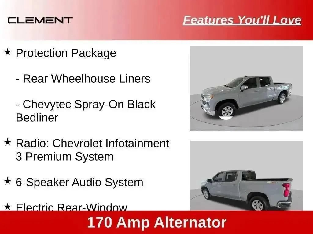 Used 2024 Chevrolet Silverado 1500 LT w/ Protection Package AWD/4WD image 73