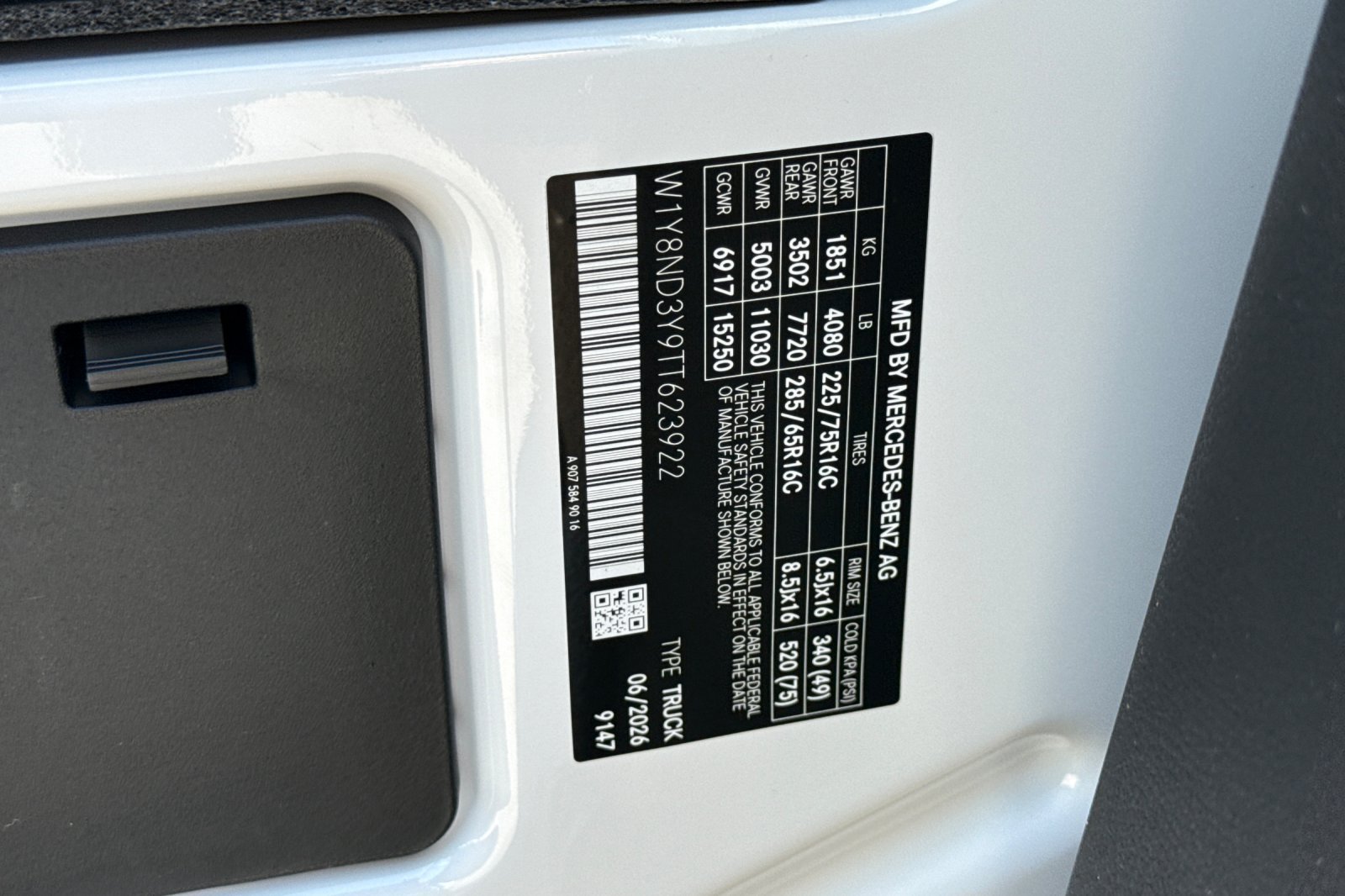New 2026 Mercedes-Benz Sprinter 3500 image 26