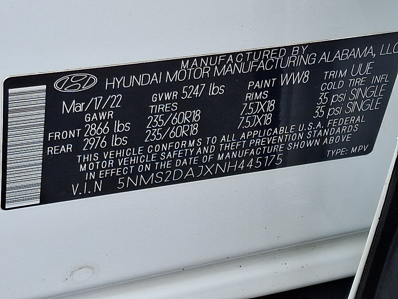 Used 2022 Hyundai Santa Fe SEL AWD/4WD image 27