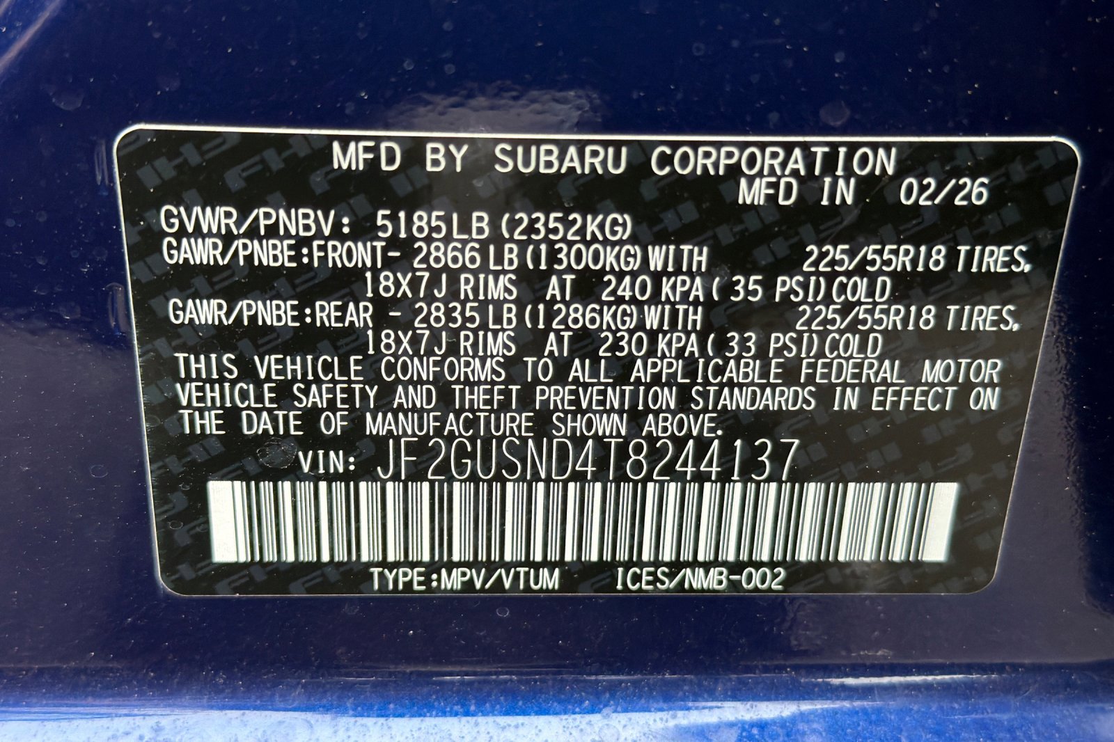 New 2026 Subaru Crosstrek 2.5i Limited image 28