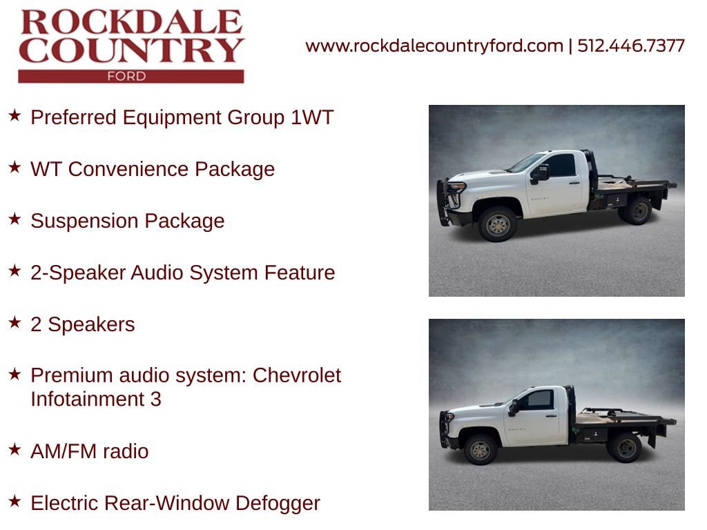 Used 2021 Chevrolet Silverado 3500 W/T w/ WT Convenience Package AWD/4WD image 8