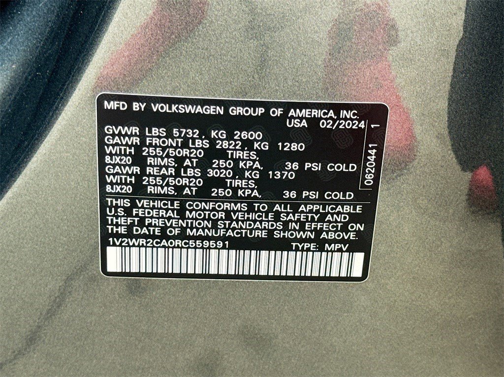 Used 2024 Volkswagen Atlas SE image 35