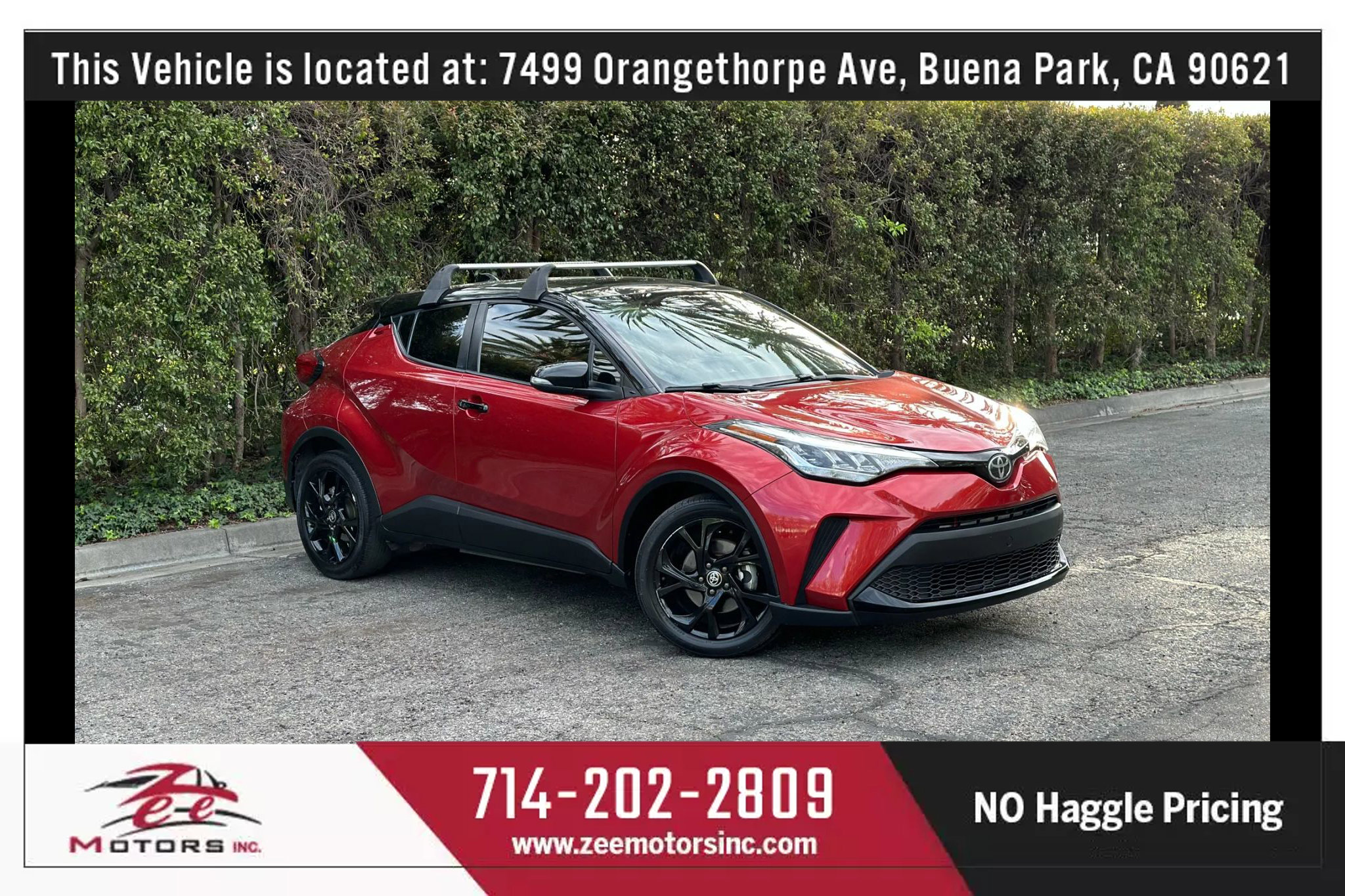 Used 2021 Toyota C-HR Nightshade image 2