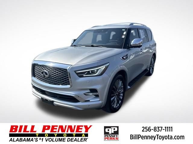 Used 2021 INFINITI QX80 Sensory w/ Cargo Package AWD/4WD image 1