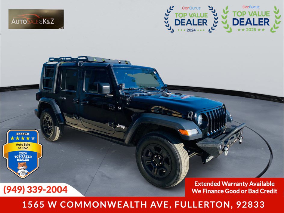 Used 2018 Jeep Wrangler Unlimited Sport image 6