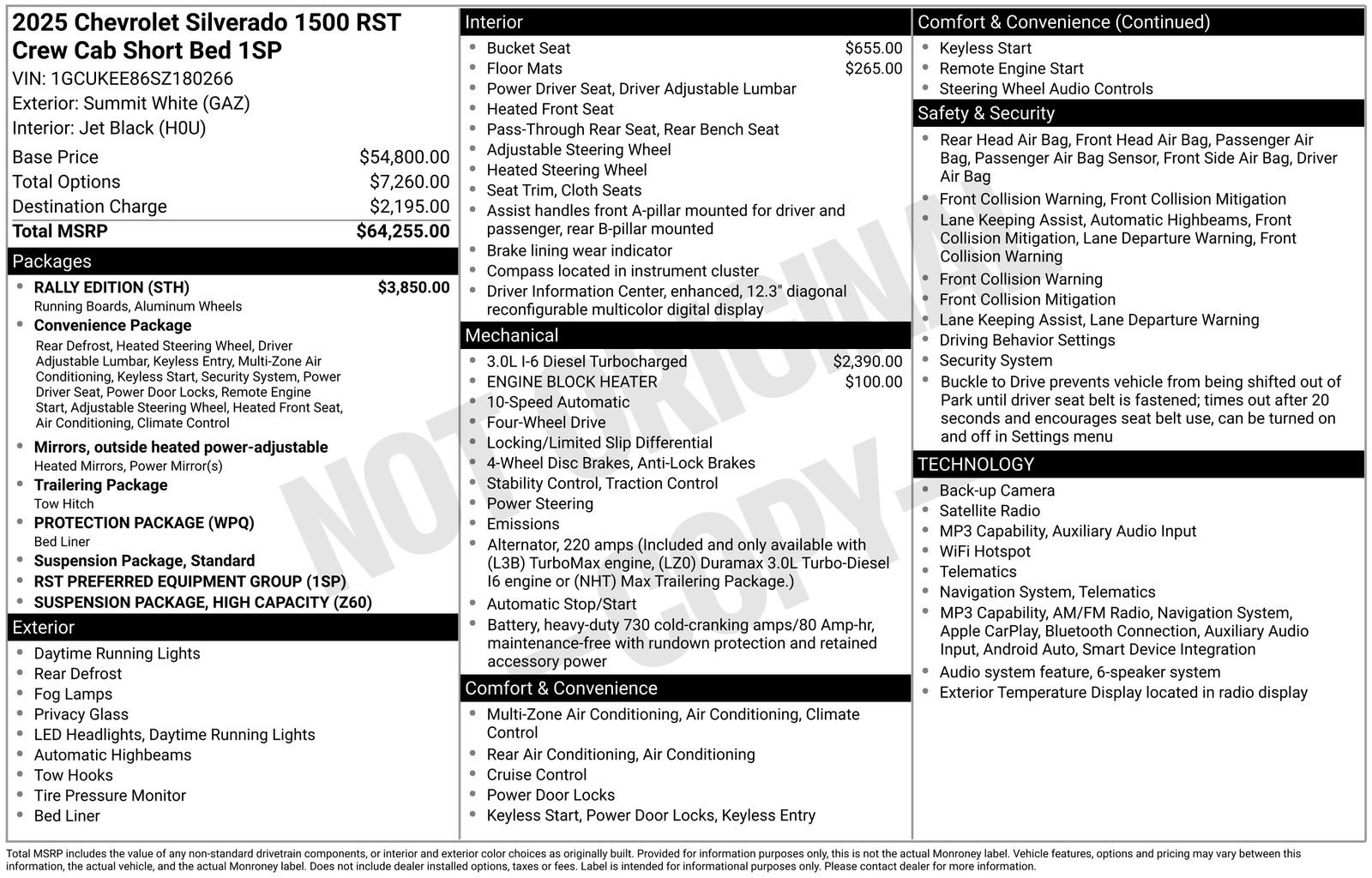 Certified 2025 Chevrolet Silverado 1500 RST w/ Rally Edition AWD/4WD image 35