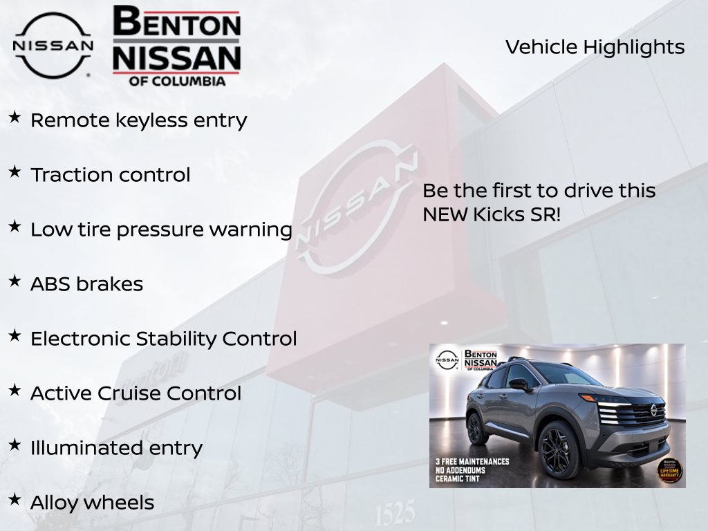 New 2027 Nissan Kicks SR w/ SR Premium Package FWD image 11