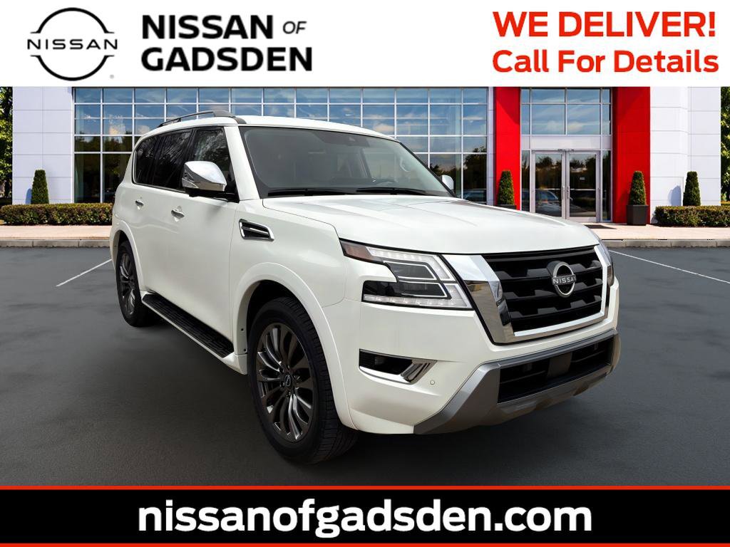 Used 2024 Nissan Armada Platinum w/ Captain's Chairs Package