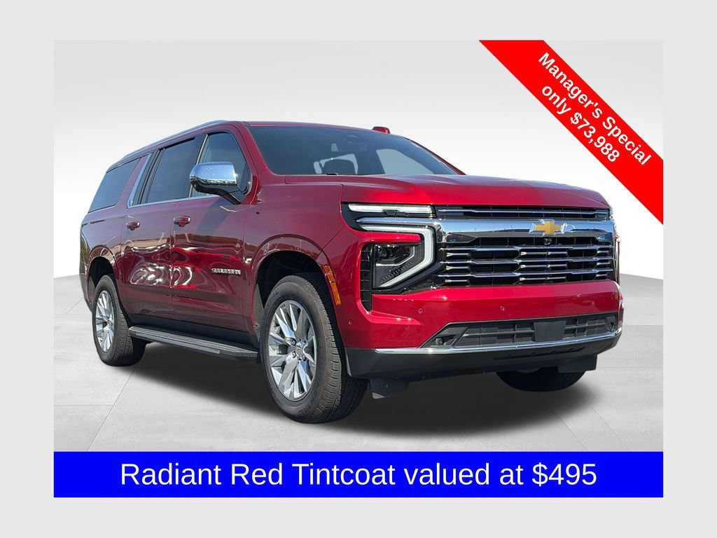 Used 2025 Chevrolet Suburban Premier AWD/4WD image 1