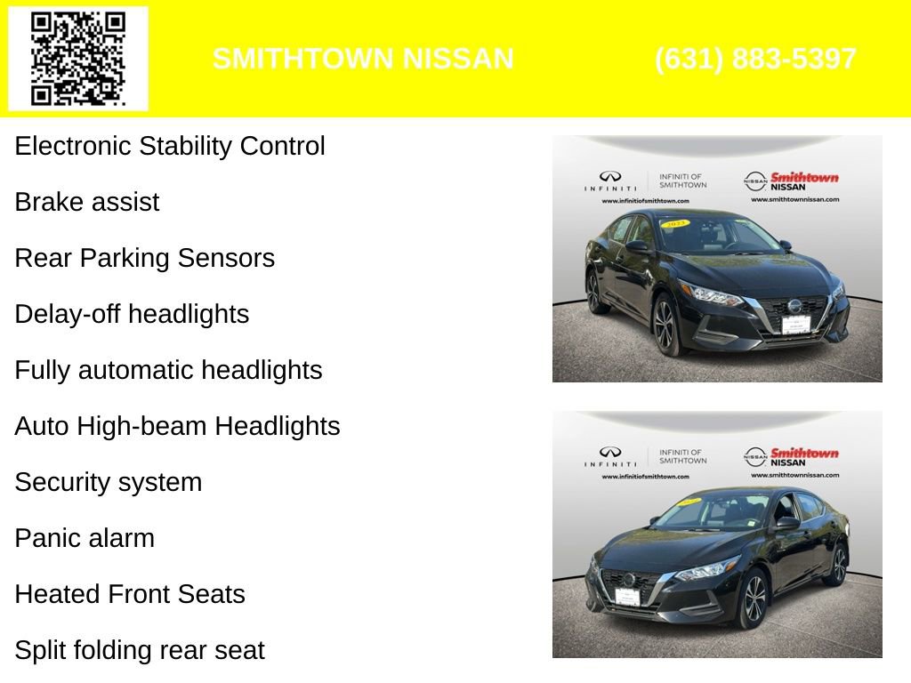 Used 2023 Nissan Sentra SV w/ All-Weather Package FWD image 6
