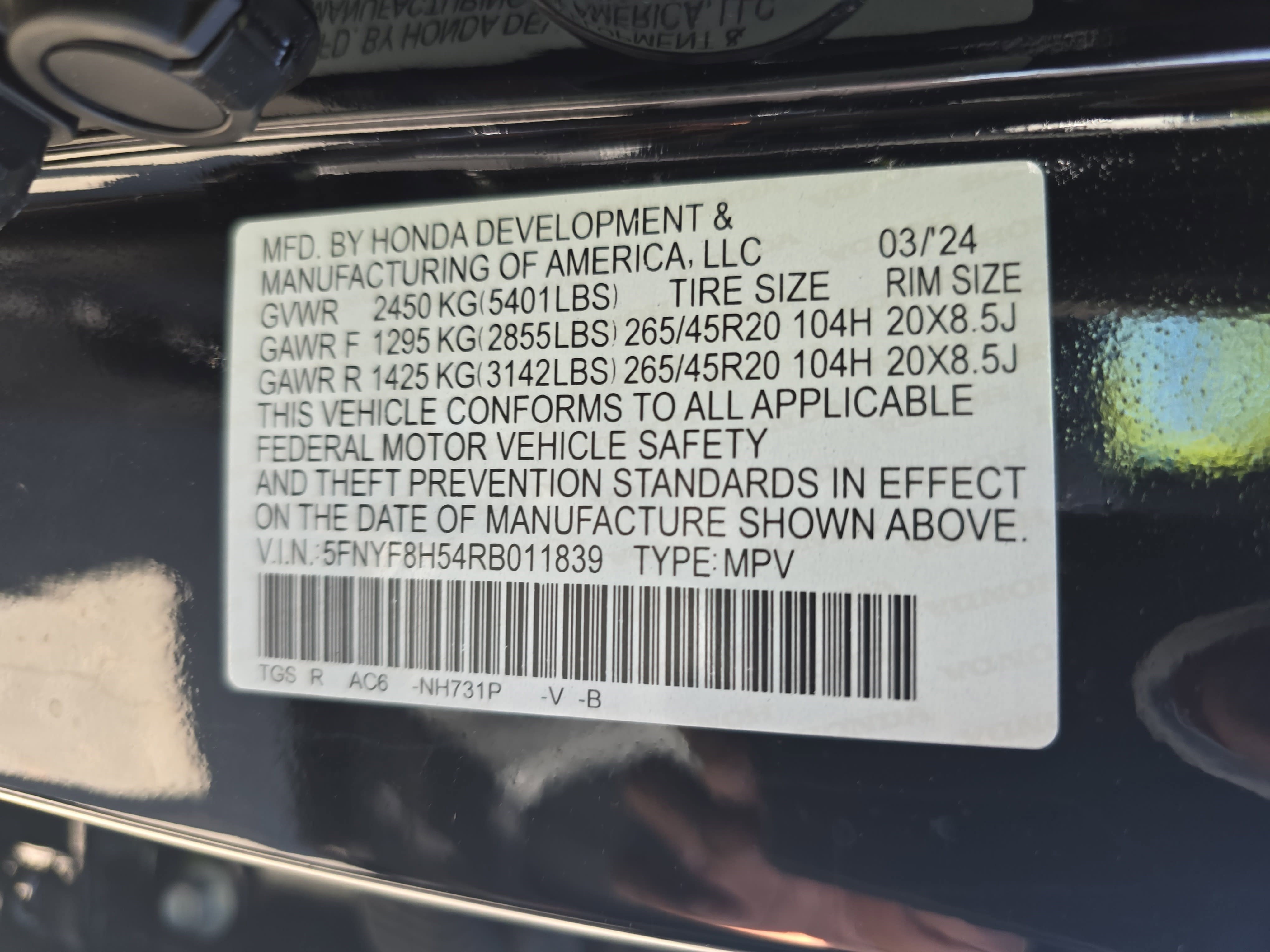 Used 2024 Honda Passport EX-L image 38