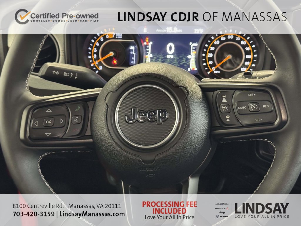 Used 2025 Jeep Wrangler Unlimited Sport AWD/4WD image 24