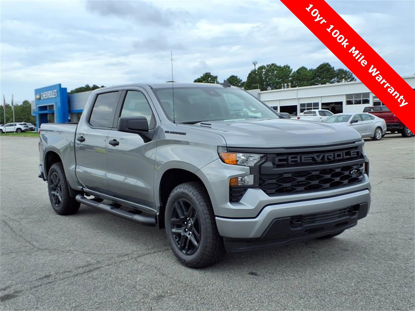 New 2025 Chevrolet Silverado 1500 Custom w/ Turbomax Blackout Package image 7