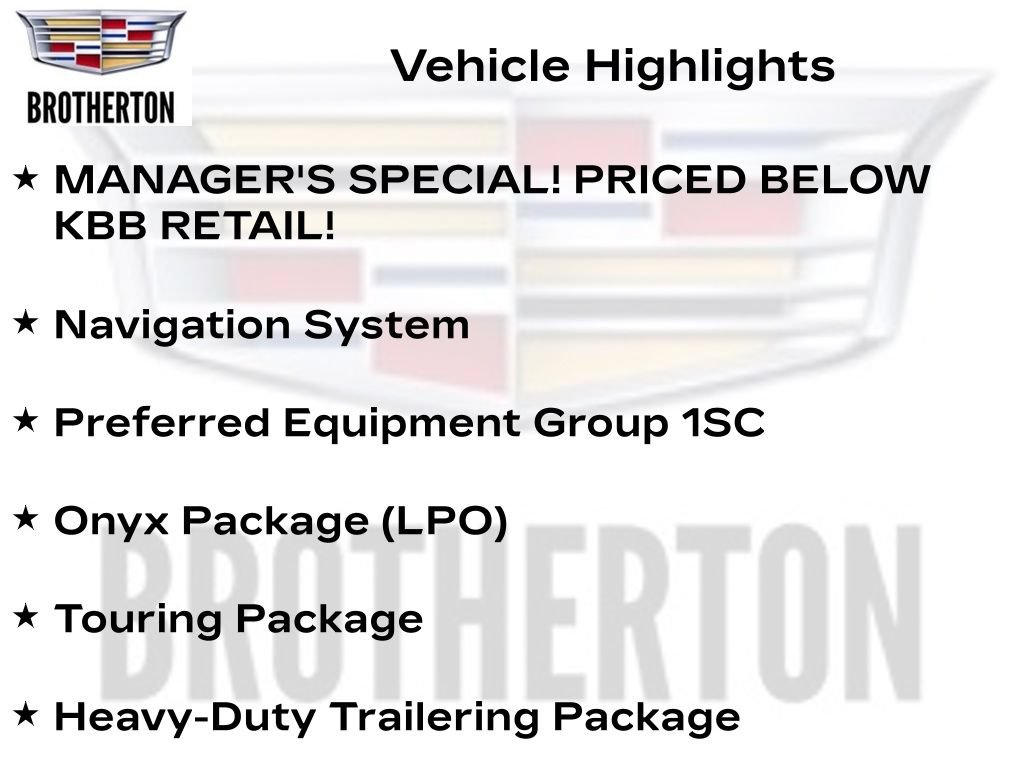 Certified 2024 Cadillac Escalade Sport w/ LPO, ONYX Package AWD/4WD image 6