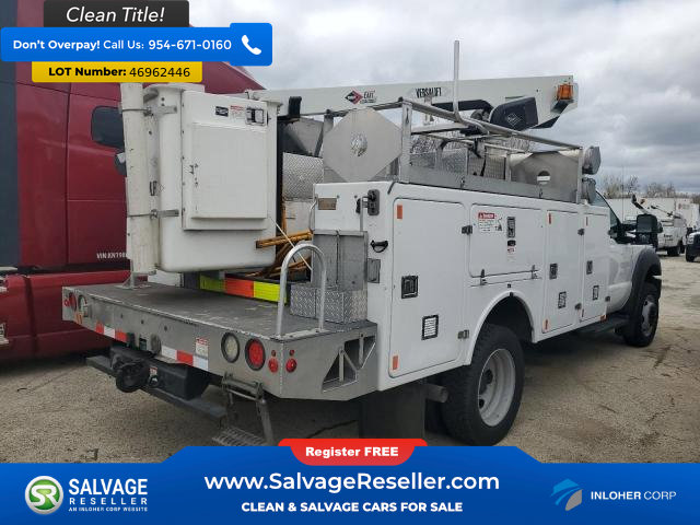 Used 2015 Ford F450 XL w/ Snow Plow Prep Package RWD image 4