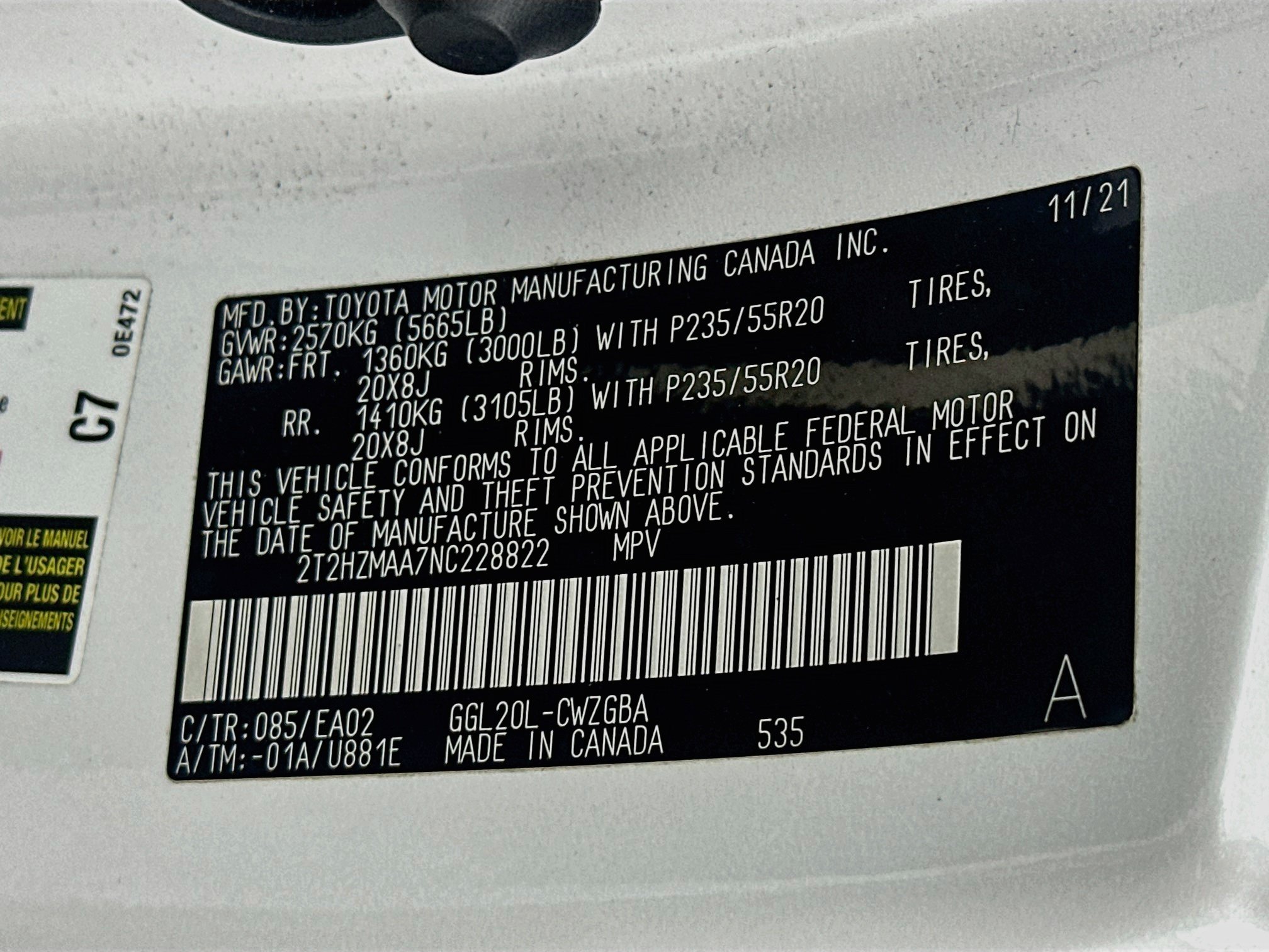 Used 2022 Lexus RX 350 FWD w/ Premium Package image 12