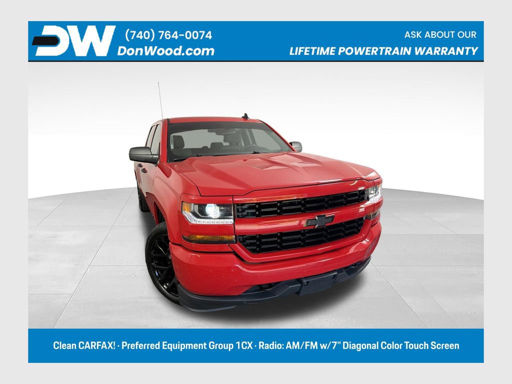 Used 2018 Chevrolet Silverado 1500 Custom w/ Custom Convenience Package