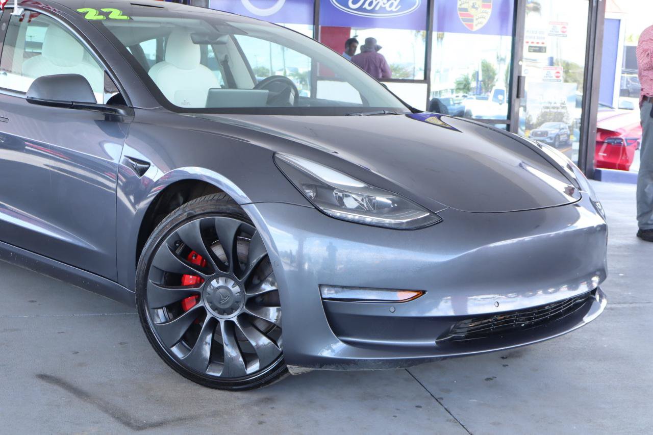 Used 2022 Tesla Model 3 Performance AWD/4WD image 2