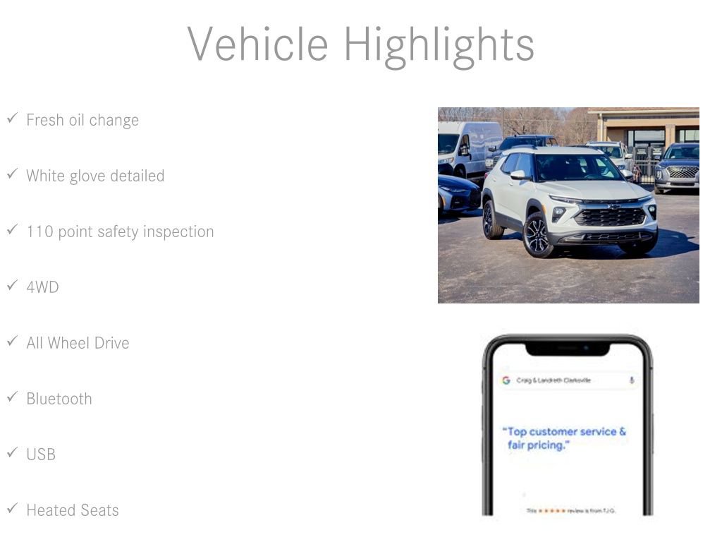 Used 2024 Chevrolet TrailBlazer ACTIV w/ Convenience Package image 6