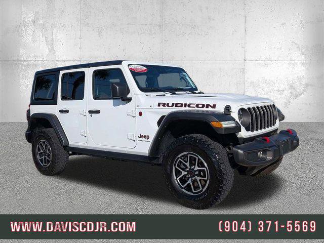 Certified 2024 Jeep Wrangler Unlimited Rubicon