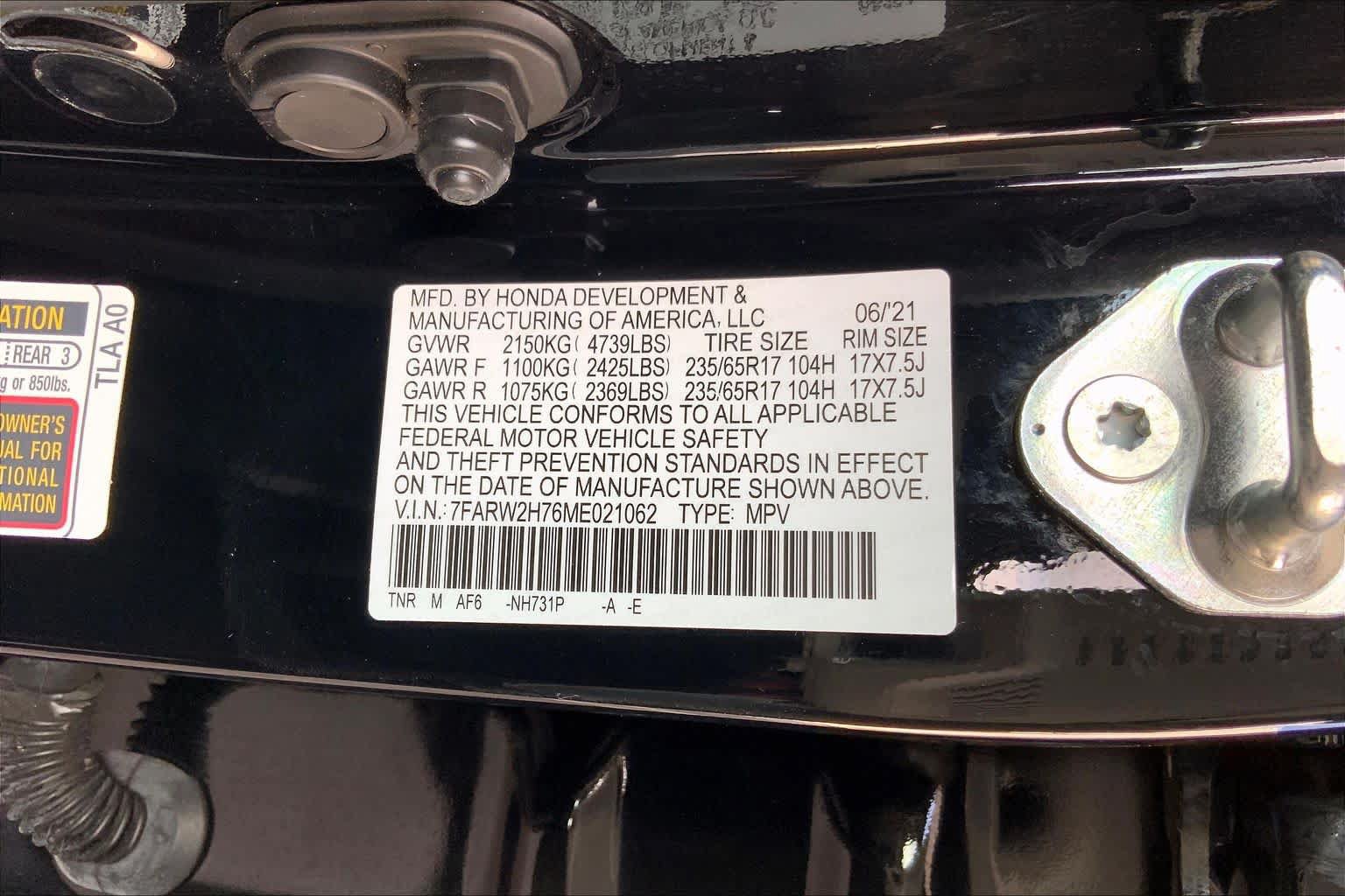 Used 2021 Honda CR-V Special Edition image 34