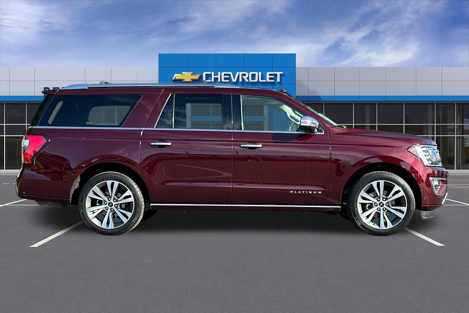 Used 2021 Ford Expedition Max Platinum AWD/4WD image 3