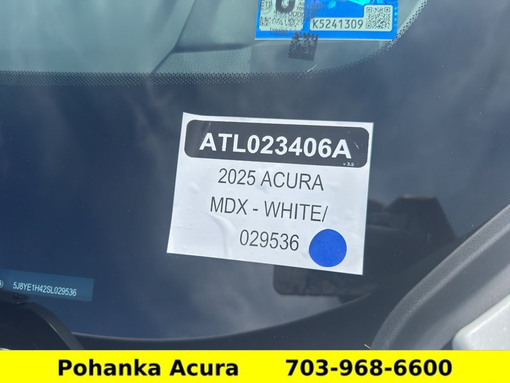 Certified 2025 Acura MDX SH-AWD w/ Technology Package image 41