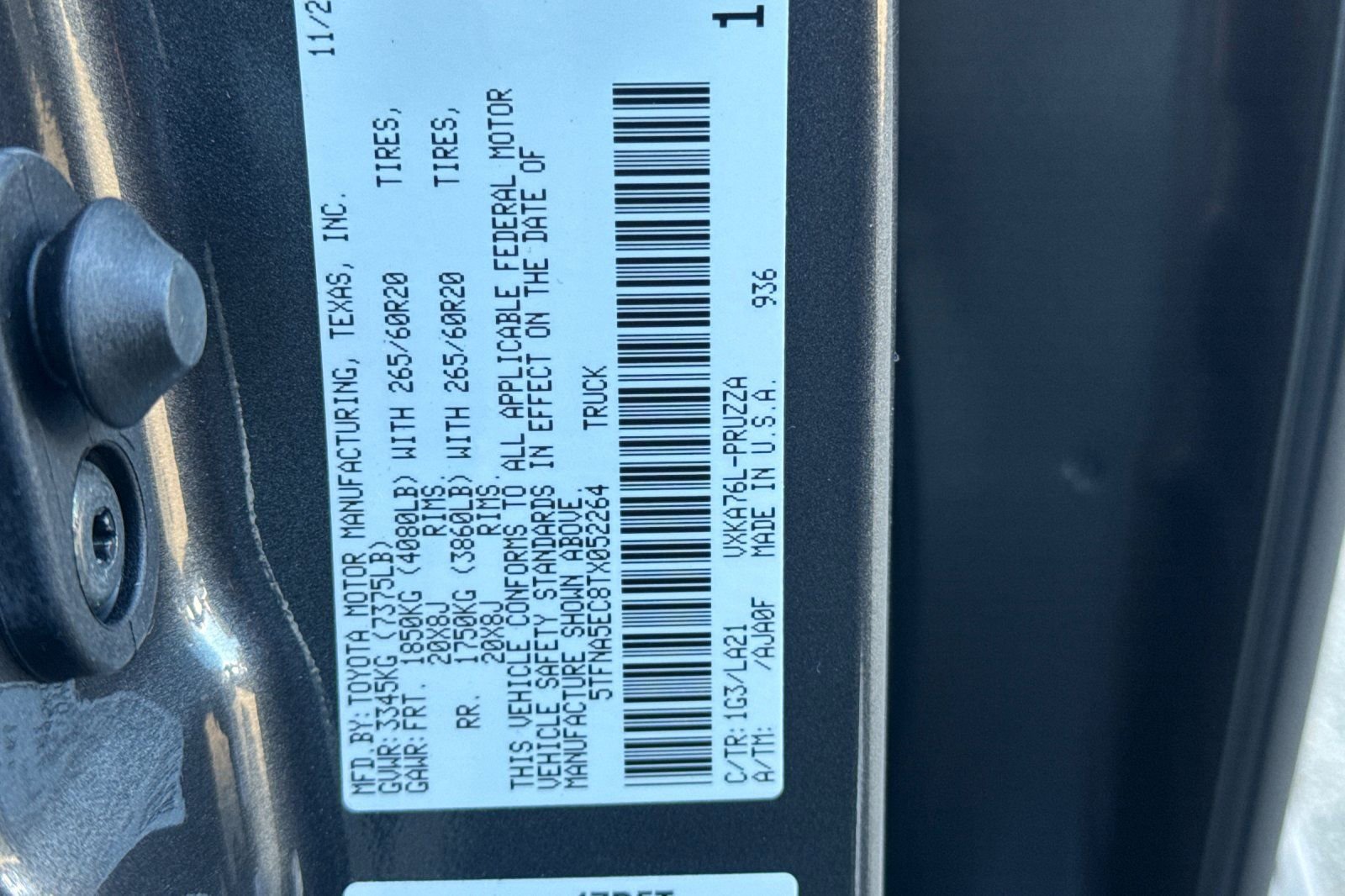 New 2026 Toyota Tundra Platinum image 33